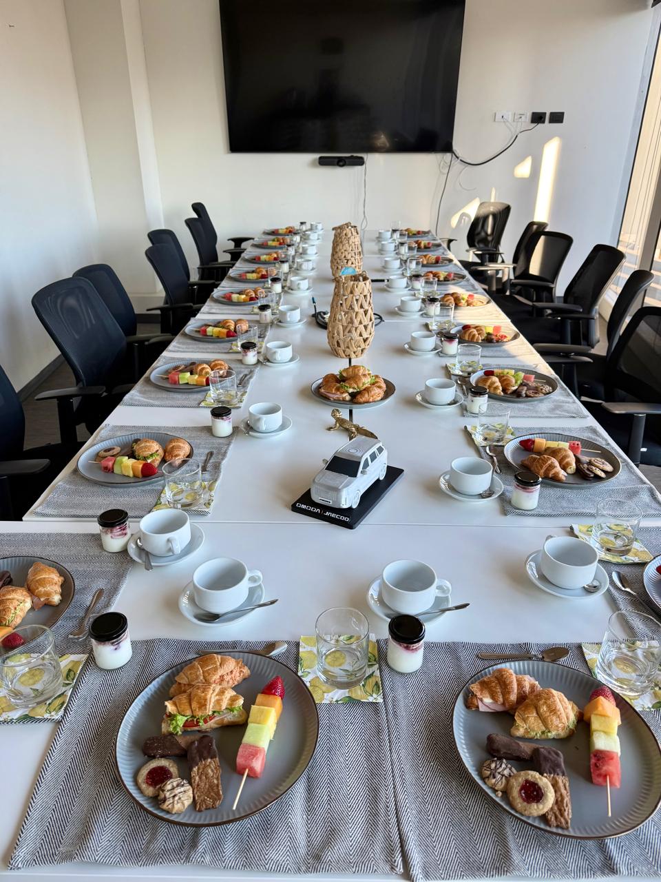 Montaje corporativo de Meeting Box para un evento de empresa